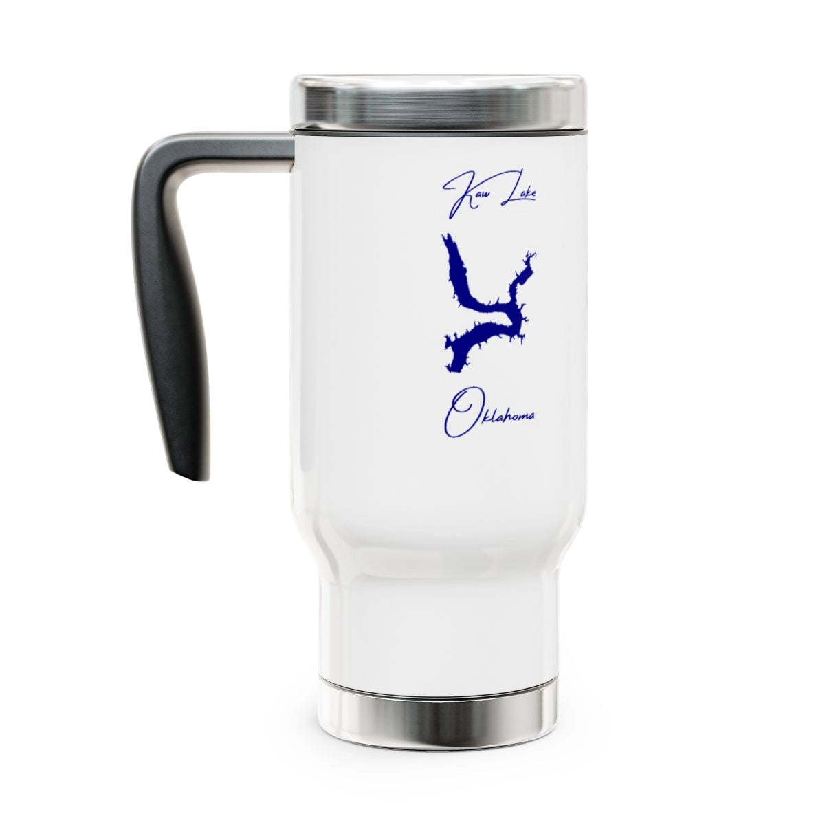 Oklahoma  Kaw  Lake  Travel  Mug  other  position  view  from  left  14oz.webp
