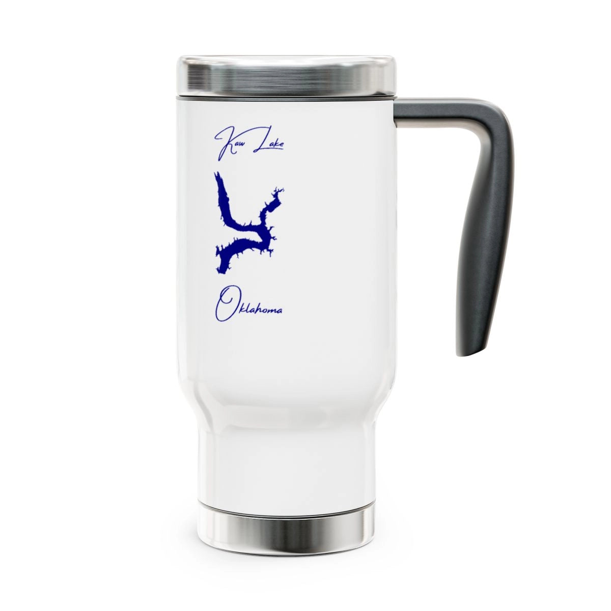Oklahoma  Kaw  Lake  Travel  Mug  other  position  view  from  right  14oz.webp