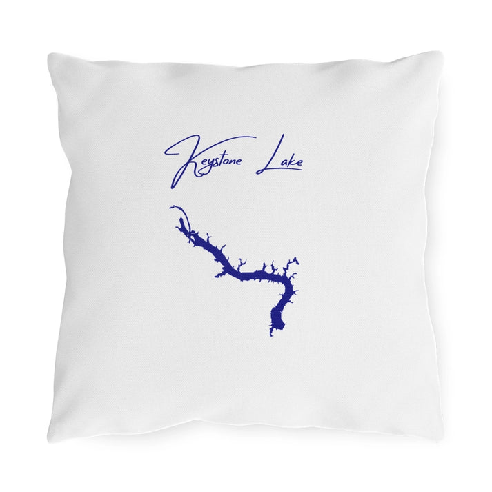 Oklahoma  Keystone  Lake  Outdoor  Pillow  front  position  view  from  front  16  x  16.webp