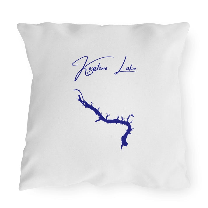 Oklahoma  Keystone  Lake  Outdoor  Pillow  front  position  view  from  front  20  x  20.webp