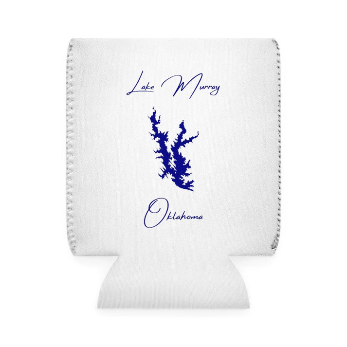 Oklahoma  Lake  Murray  Can  Koozie  front  position  view  from  front-1  white.webp
