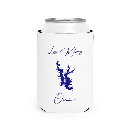 Oklahoma  Lake  Murray  Can  Koozie  front  position  view  from  front-2  white.webp