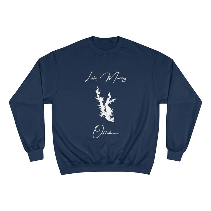 Oklahoma  Lake  Murray  Sweatshirt  front  position  view  from  front  navy.webp