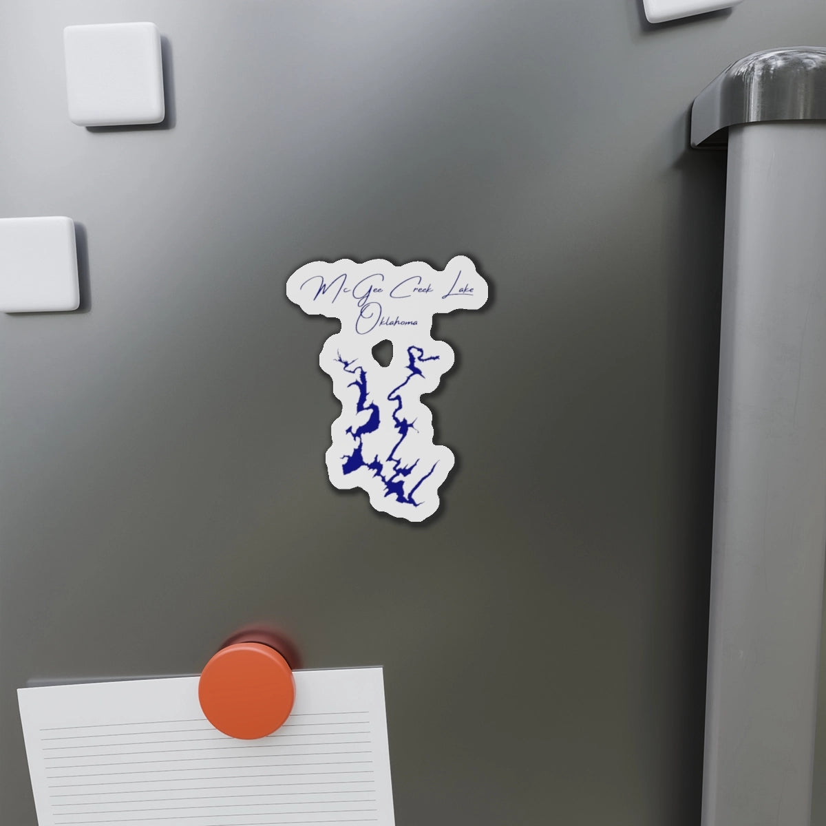 Oklahoma  McGee  Creek  Lake  Die  Cut  Magnet  front  position  view  from  context-1  4  x  4.webp