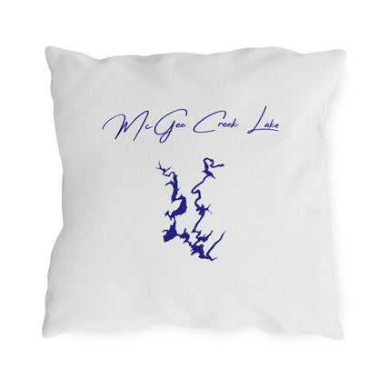 Oklahoma  McGee  Creek  Lake  Outdoor  Pillow  back  position  view  from  back  18  x  18.webp