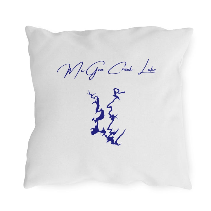 Oklahoma  McGee  Creek  Lake  Outdoor  Pillow  back  position  view  from  back  18  x  18.webp