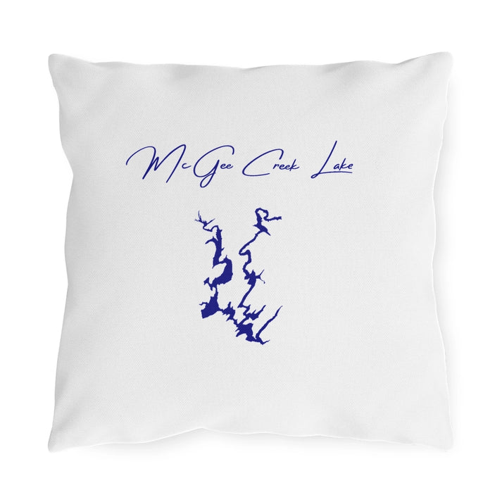 Oklahoma  McGee  Creek  Lake  Outdoor  Pillow  front  position  view  from  front  16  x  16.webp