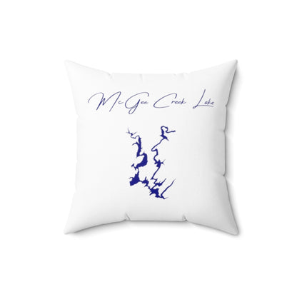 Oklahoma  McGee  Creek  Lake  Pillow  front  position  view  from  front  16  x  16.webp