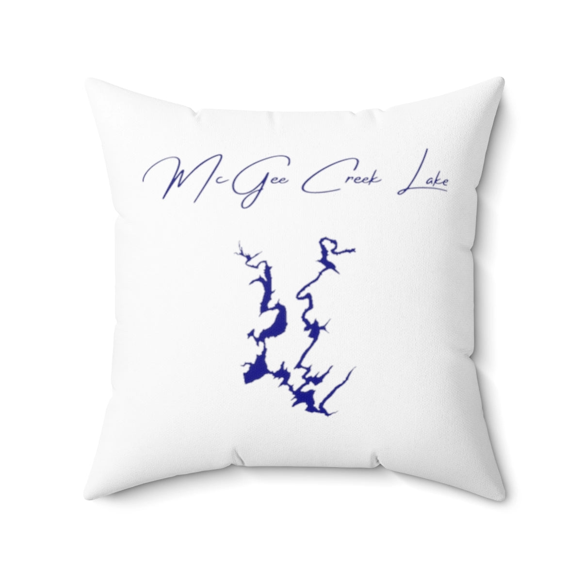 Oklahoma  McGee  Creek  Lake  Pillow  front  position  view  from  front  20  x  20.webp