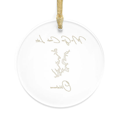 Oklahoma  McGee  Creek  Lake  Tree  Ornament  other  position  view  from  back  round.webp