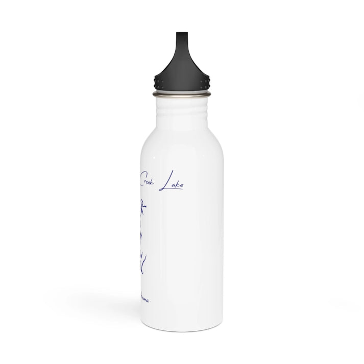 Oklahoma  McGee  Creek  Lake  Water  bottle  other  position  view  from  right  white.webp