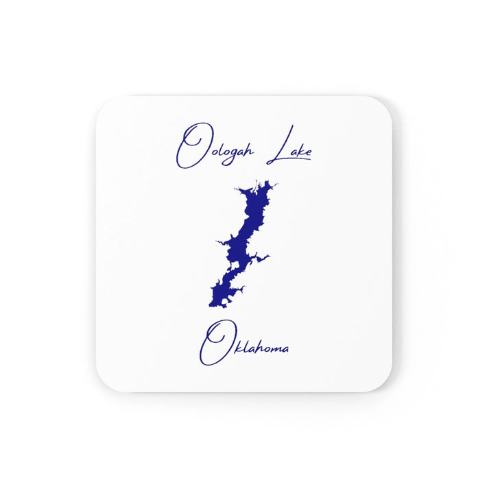 Oklahoma  Oologah  Lake  Coaster  Set  front  position  view  from  front  3.75  x  3.75.webp