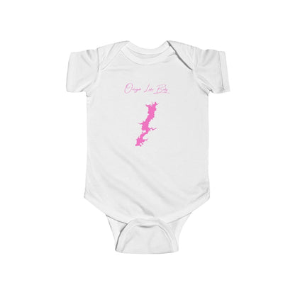 Oklahoma  Oologah  Lake  Onesie  front  position  view  from  front  white.webp