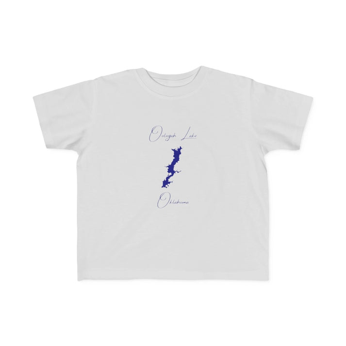 Oklahoma  Oologah  Lake  Toddler  T-shirt  front  position  view  from  front  silver.webp
