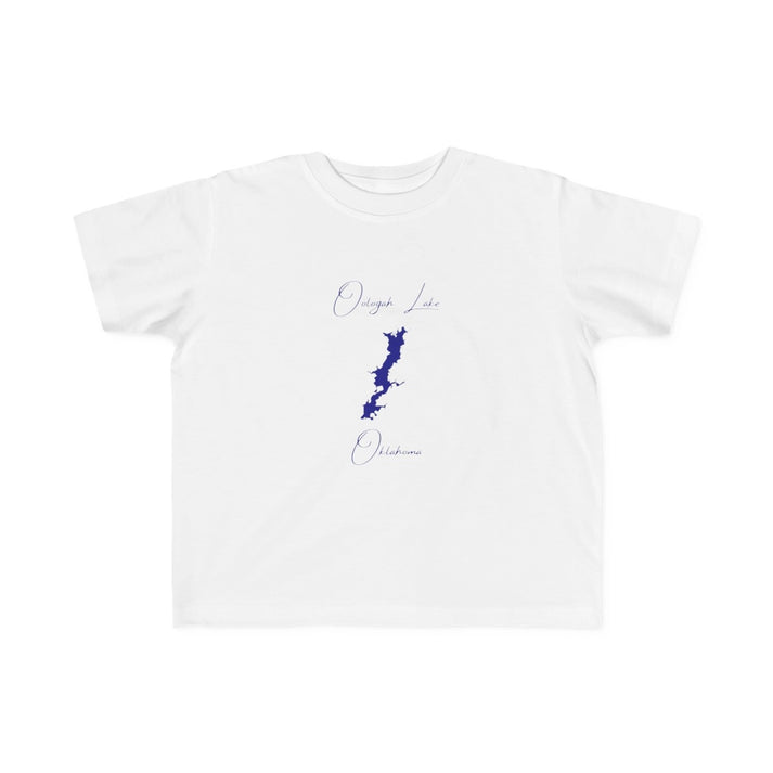 Oklahoma  Oologah  Lake  Toddler  T-shirt  front  position  view  from  front  white.webp