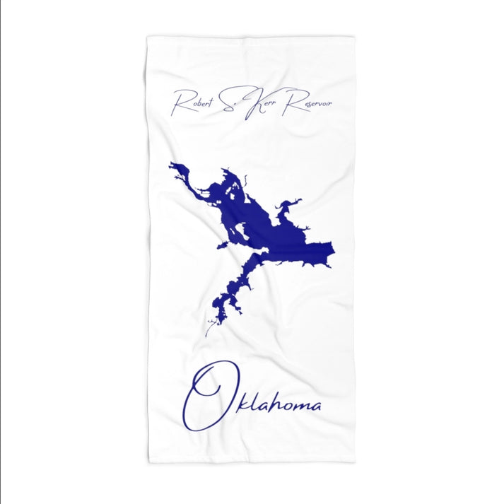 Oklahoma  Robert  S.  Kerr  Reservoir  Beach  Towel  front  position  view  from  front  36  x  72.webp