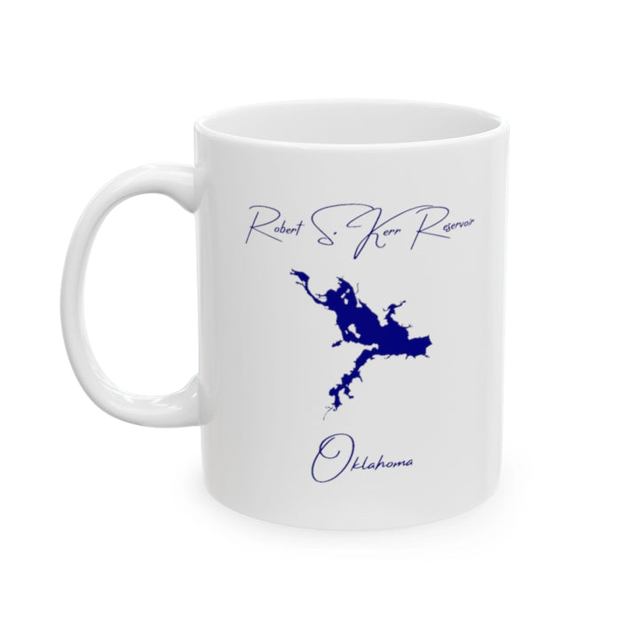 Oklahoma  Robert  S.  Kerr  Reservoir  Ceramic  Mug  other  position  view  from  left  11oz.webp