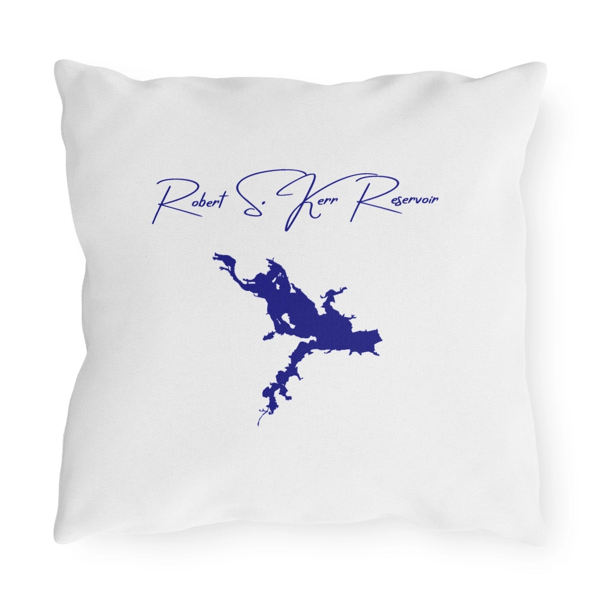 Oklahoma  Robert  S.  Kerr  Reservoir  Outdoor  Pillow  back  position  view  from  back  16  x  16.webp