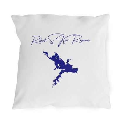 Oklahoma  Robert  S.  Kerr  Reservoir  Outdoor  Pillow  front  position  view  from  front  18  x  18.webp