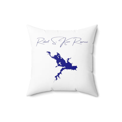 Oklahoma  Robert  S.  Kerr  Reservoir  Pillow  front  position  view  from  back  16  x  16.webp