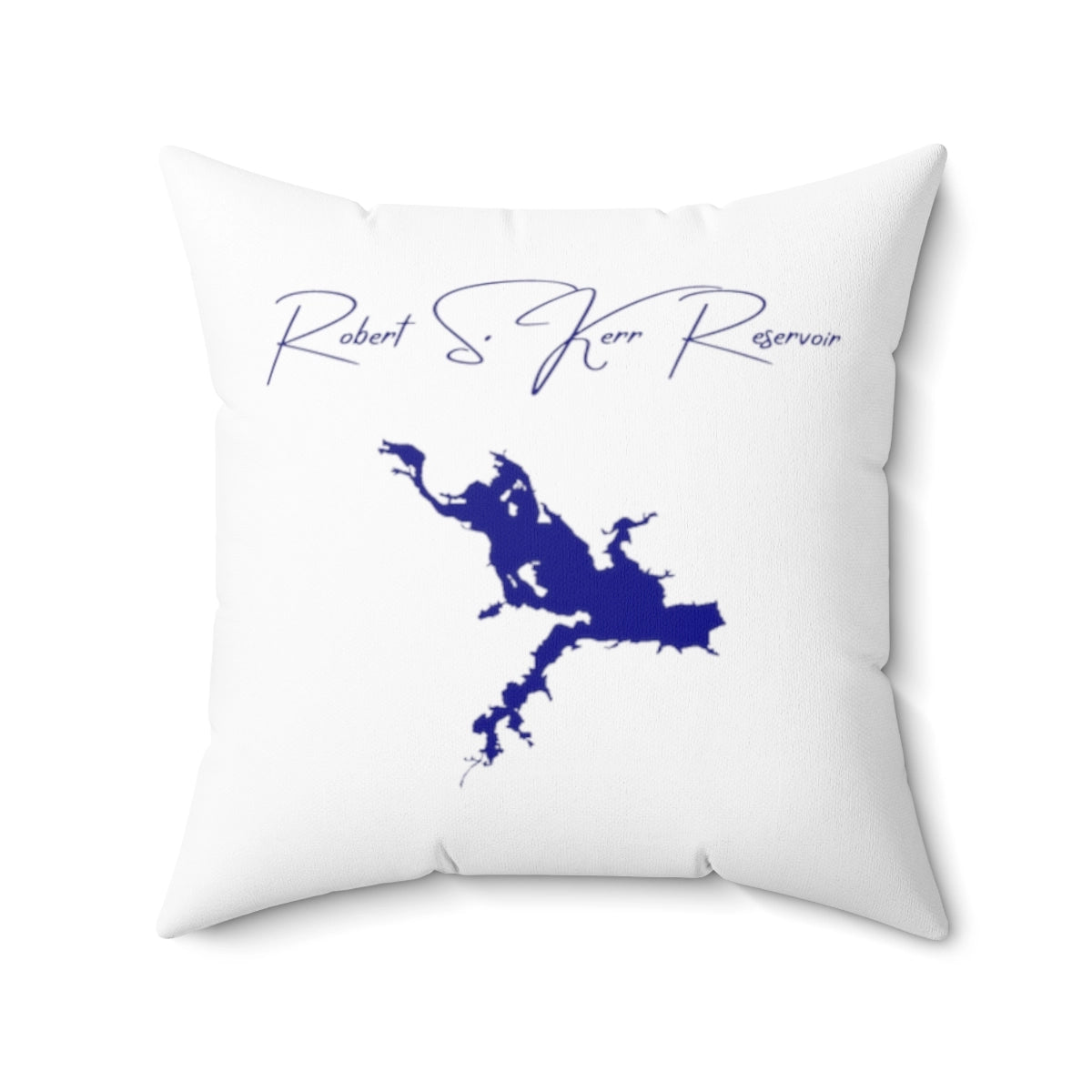 Oklahoma  Robert  S.  Kerr  Reservoir  Pillow  front  position  view  from  back  20  x  20.webp