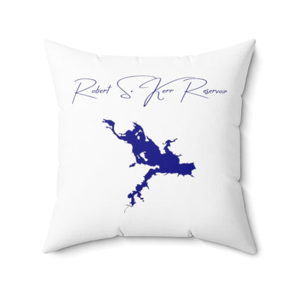 Oklahoma  Robert  S.  Kerr  Reservoir  Pillow  front  position  view  from  back  20  x  20.webp