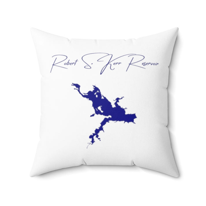 Oklahoma  Robert  S.  Kerr  Reservoir  Pillow  front  position  view  from  back  20  x  20.webp