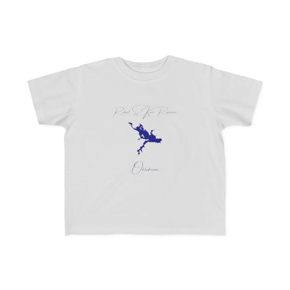 Oklahoma  Robert  S.  Kerr  Reservoir  Toddler  T-shirt  front  position  view  from  front  silver.webp