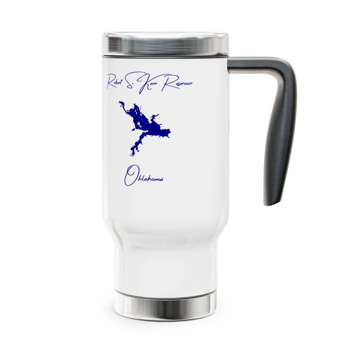 Oklahoma  Robert  S.  Kerr  Reservoir  Travel  Mug  other  position  view  from  right  14oz.webp