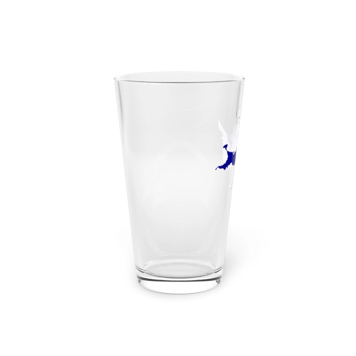 Oklahoma  Sardis  Lake  16oz  Pint  Glass  front  position  view  from  left  16oz.webp