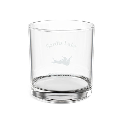 Oklahoma  Sardis  Lake  Engraved  Whiskey  Glass  other  position  view  from  front  10.5oz.webp
