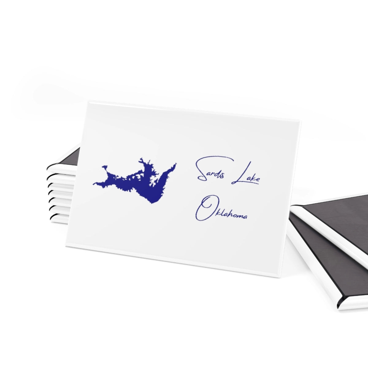 Oklahoma  Sardis  Lake  Magnet  front  position  view  from  set  2  x  3.webp