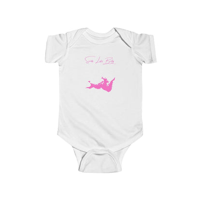 Oklahoma  Sardis  Lake  Onesie  front  position  view  from  front  white.webp