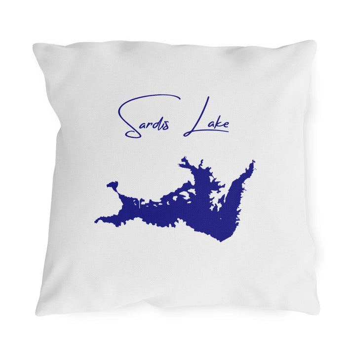 Oklahoma  Sardis  Lake  Outdoor  Pillow  front  position  view  from  front  18  x  18.webp