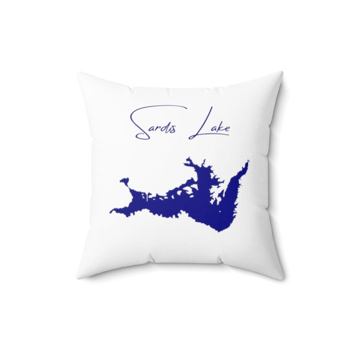 Oklahoma  Sardis  Lake  Pillow  front  position  view  from  back  16  x  16.webp