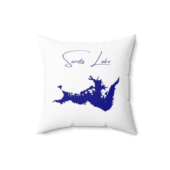 Oklahoma  Sardis  Lake  Pillow  front  position  view  from  front  16  x  16.webp