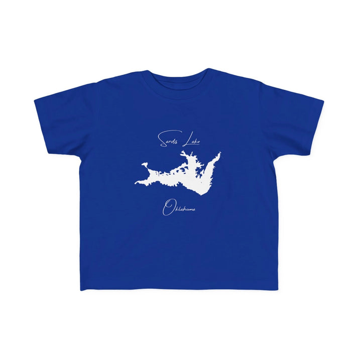 Oklahoma  Sardis  Lake  Toddler  T-shirt  front  position  view  from  front  royal.webp