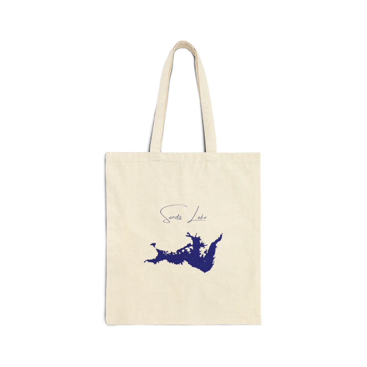 Oklahoma  Sardis  Lake  Tote  Bag  front  position  view  from  front  15  x  16.webp