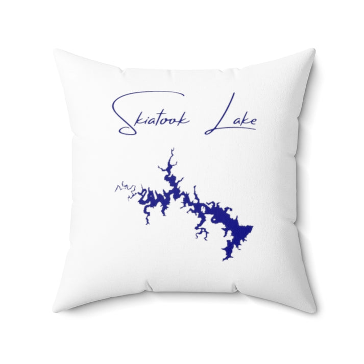 Oklahoma  Skiatook  Lake  Pillow  front  position  view  from  back  20  x  20.webp