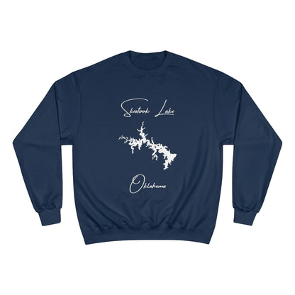 Oklahoma  Skiatook  Lake  Sweatshirt  front  position  view  from  front  navy.webp