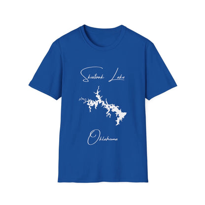 Oklahoma  Skiatook  Lake  T-shirt  front  position  view  from  front  royal.webp