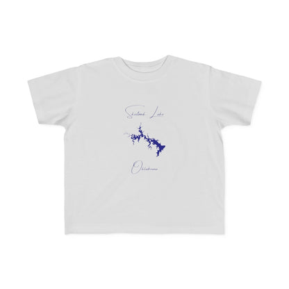 Oklahoma  Skiatook  Lake  Toddler  T-shirt  front  position  view  from  front  silver.webp