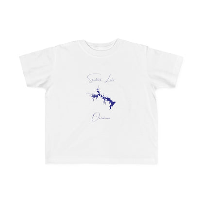 Oklahoma  Skiatook  Lake  Toddler  T-shirt  front  position  view  from  front  white.webp