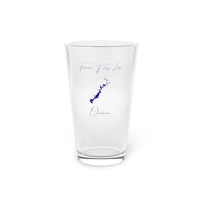Oklahoma  Tenkiller  Ferry  Lake  16oz  Pint  Glass  front  position  view  from  front  16oz.webp