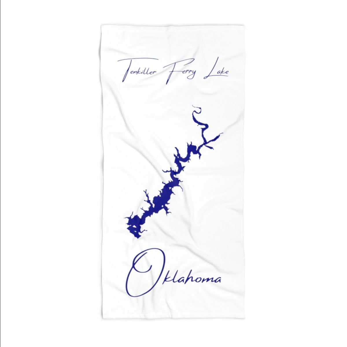 Oklahoma  Tenkiller  Ferry  Lake  Beach  Towel  front  position  view  from  front  36  x  72.webp