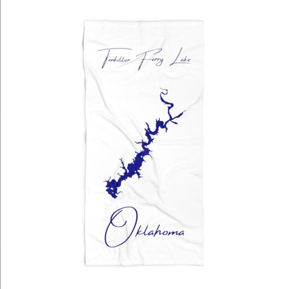 Oklahoma  Tenkiller  Ferry  Lake  Beach  Towel  front  position  view  from  front  36  x  72.webp
