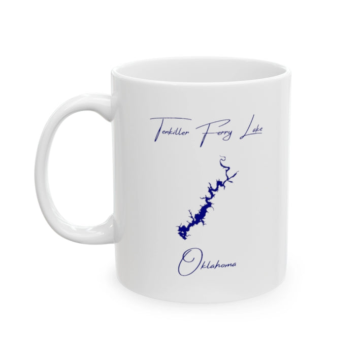 Oklahoma  Tenkiller  Ferry  Lake  Ceramic  Mug  other  position  view  from  left  11oz.webp