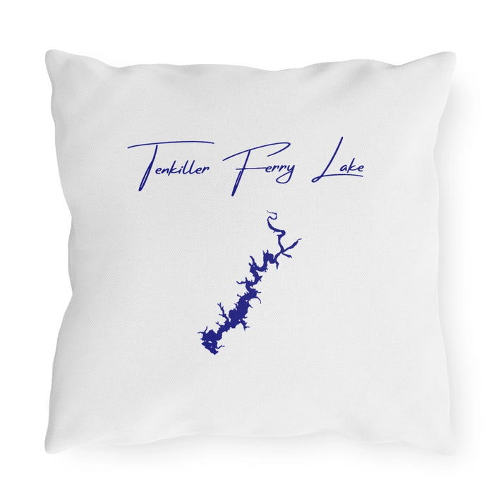 Oklahoma  Tenkiller  Ferry  Lake  Outdoor  Pillow  back  position  view  from  back  16  x  16.webp