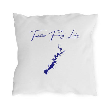Oklahoma  Tenkiller  Ferry  Lake  Outdoor  Pillow  back  position  view  from  back  18  x  18.webp