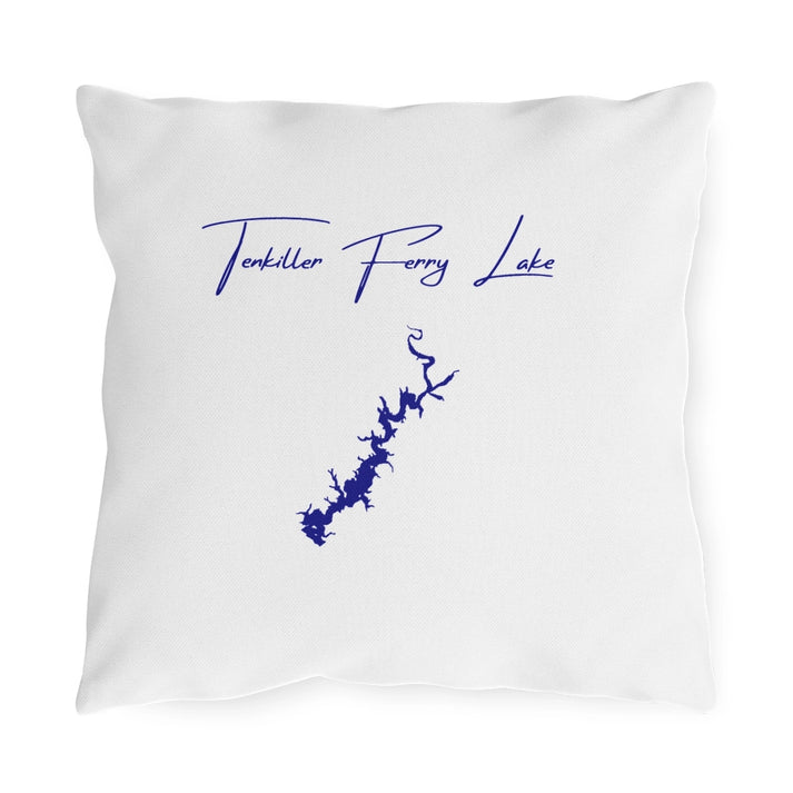 Oklahoma  Tenkiller  Ferry  Lake  Outdoor  Pillow  front  position  view  from  front  16  x  16.webp